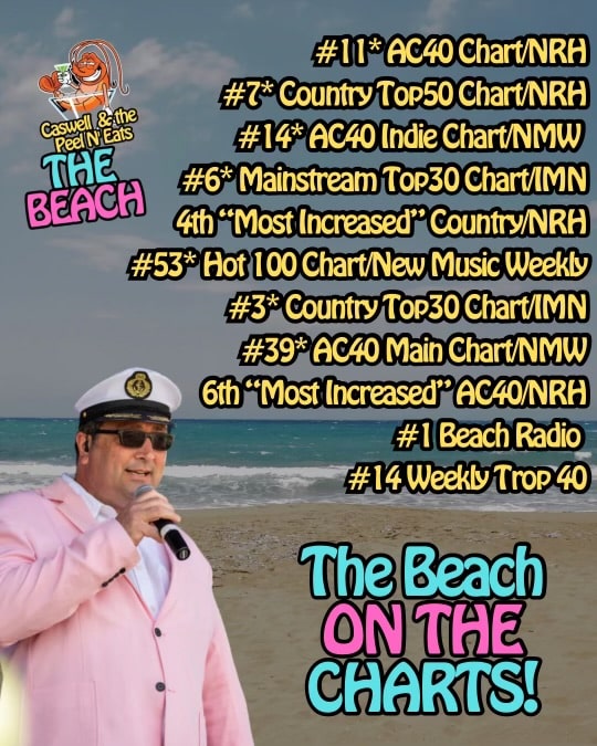 the beach chart positions